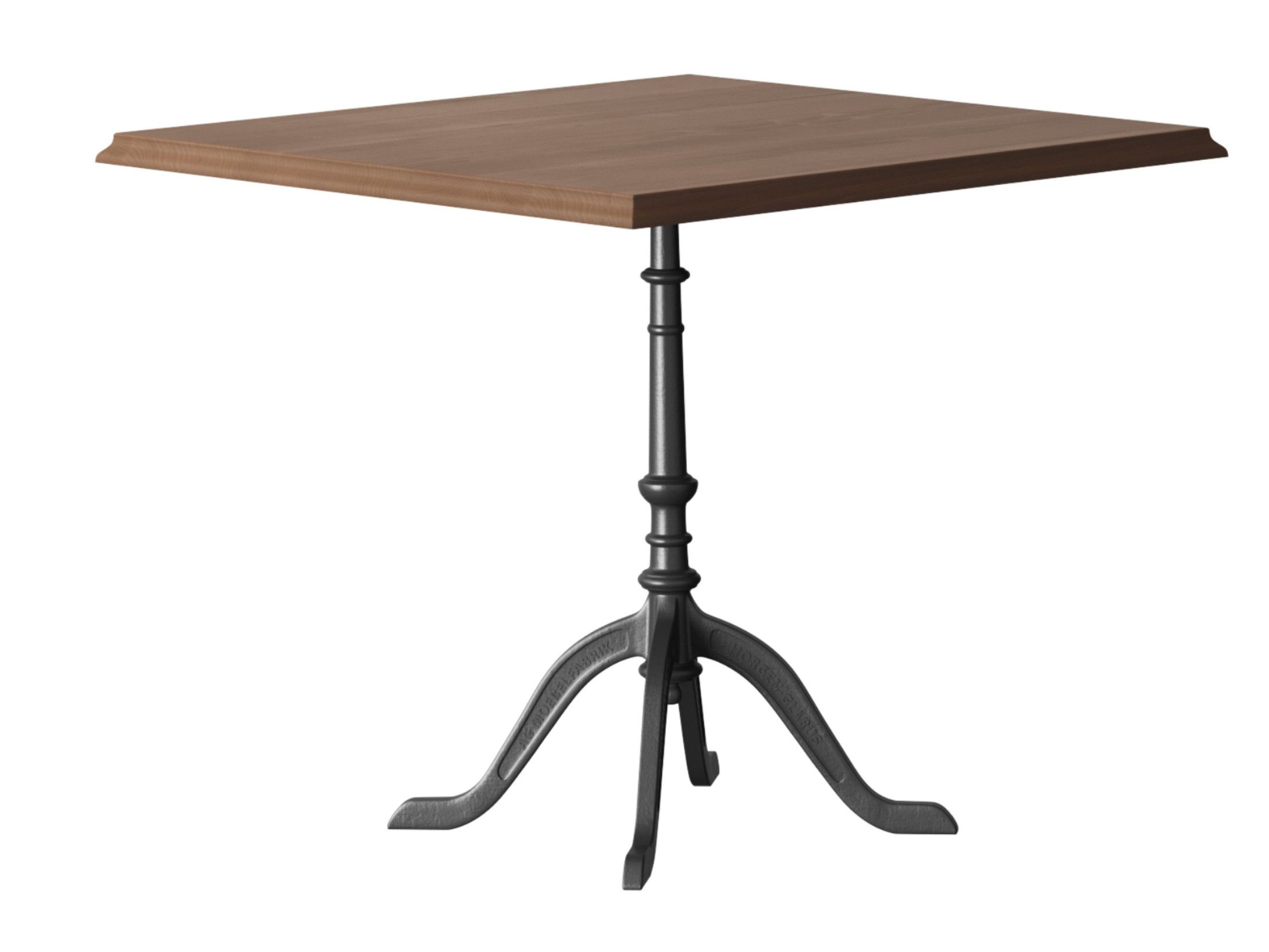 Квадратный стол из массива дерева со спицами horgenglarus GLORIA ARCH-00120274