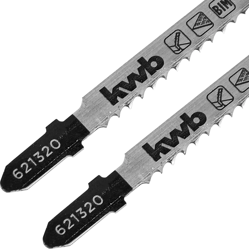 Пилка для лобзика по стали KWB T127DF, 2 шт STLM-2131094 - Вид №2