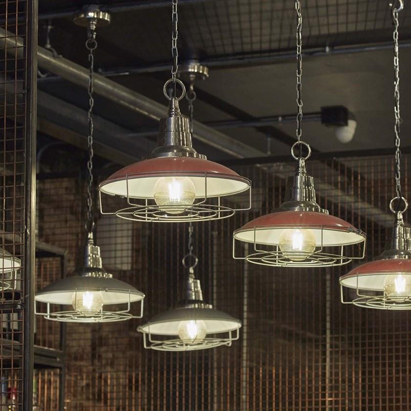 Industville Подвесной светильник из железа  Rt-ep14-o-ccn-cg  - Вид №1