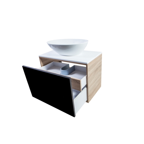 Тумба подвесная "Stasi" Хром ORANGE sun-id-1516938 - Вид №2