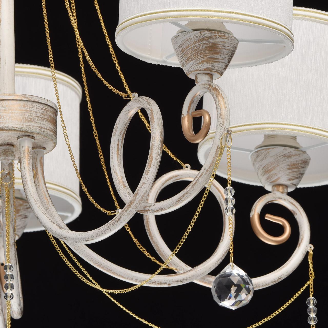 Подвесная люстра MW-Light Виталина 10 448012405 MW-LIGHT ВИТАЛИНА 186192 Белый  - Вид №3