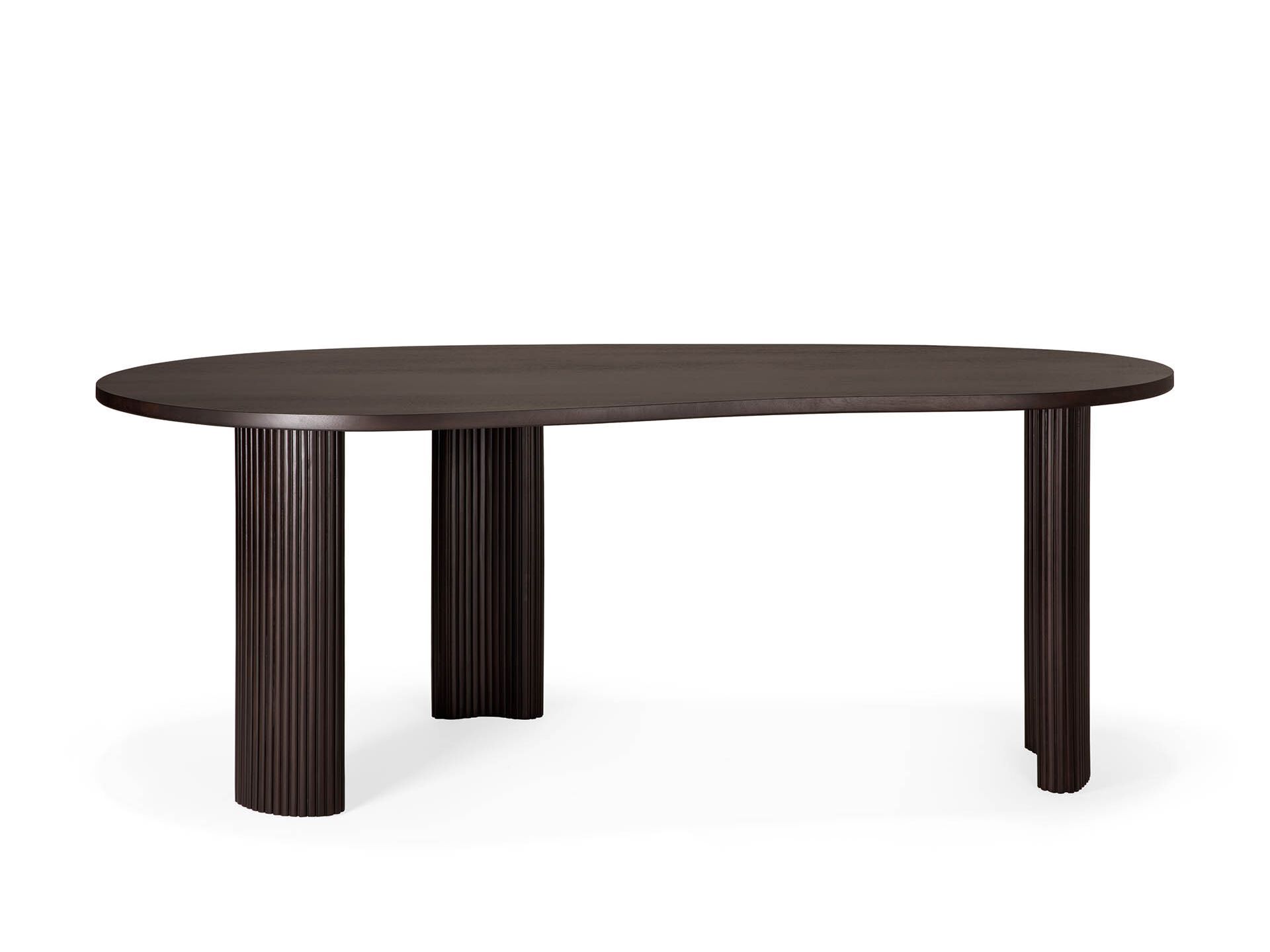 Стол из красного дерева Ethnicraft Бумеранг ARCH-00120479