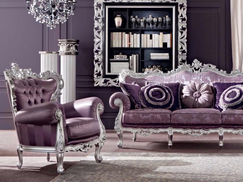 Modenese Gastone Кресло из мягкой ткани с подлокотниками Bella vita sun-id-1473812 - Вид №2