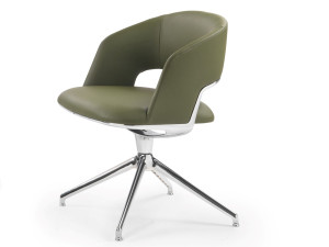 4-спицевое вращающееся рабочее кресло