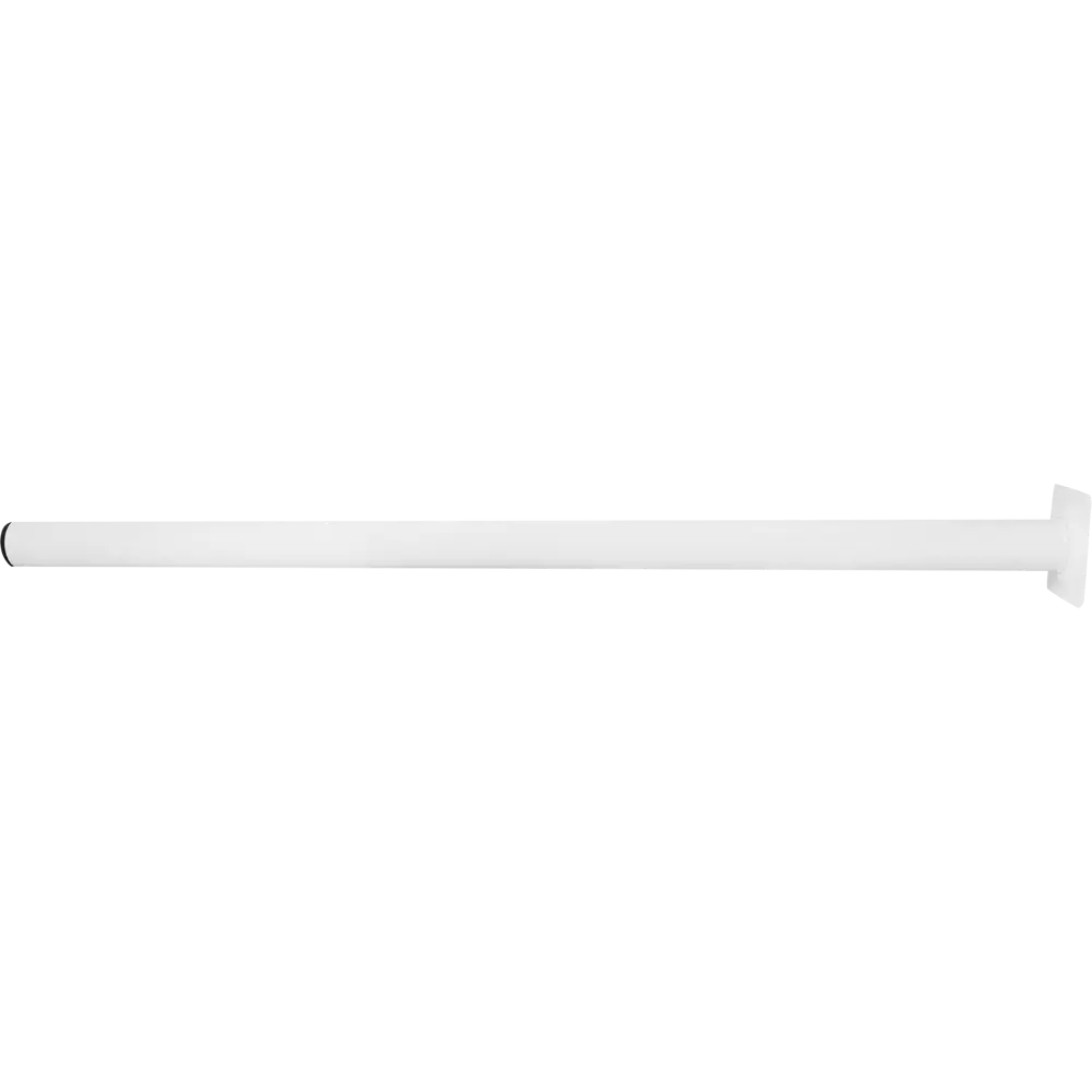 Ножка круглая 700х30 мм, сталь, цвет белый 82117911 STLM-2157694 DELICE  - Вид №1