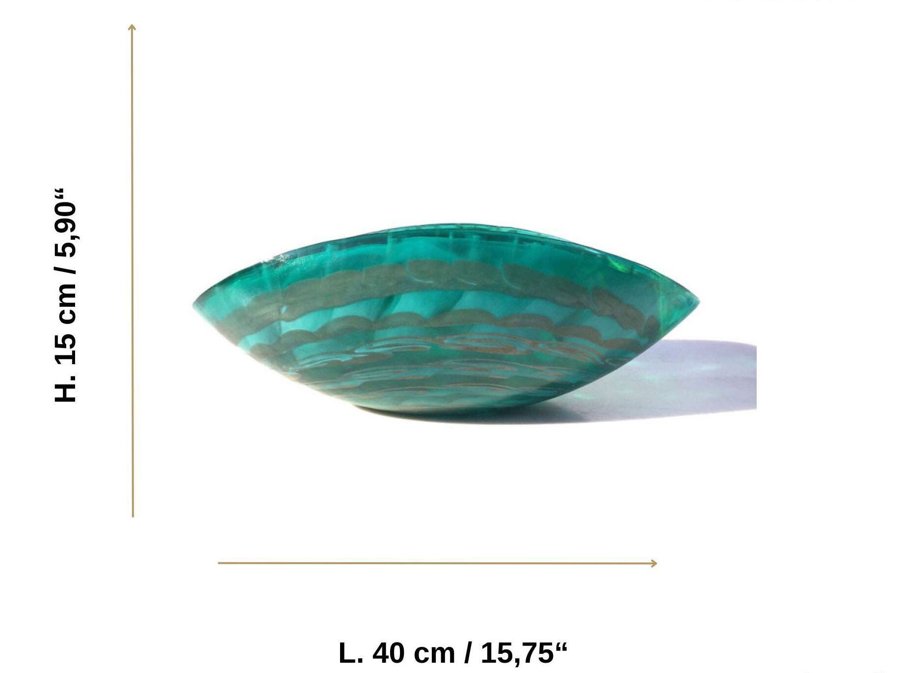 Центральные элементы из муранского стекла YourMurano Shell ARCH-00071129 - Вид №8