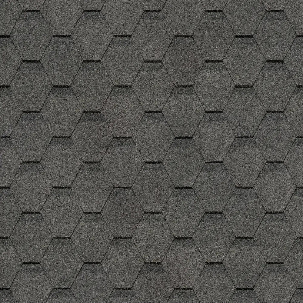 Гибкая черепица Dacha Rustic серый 3 м² STLM-2126125