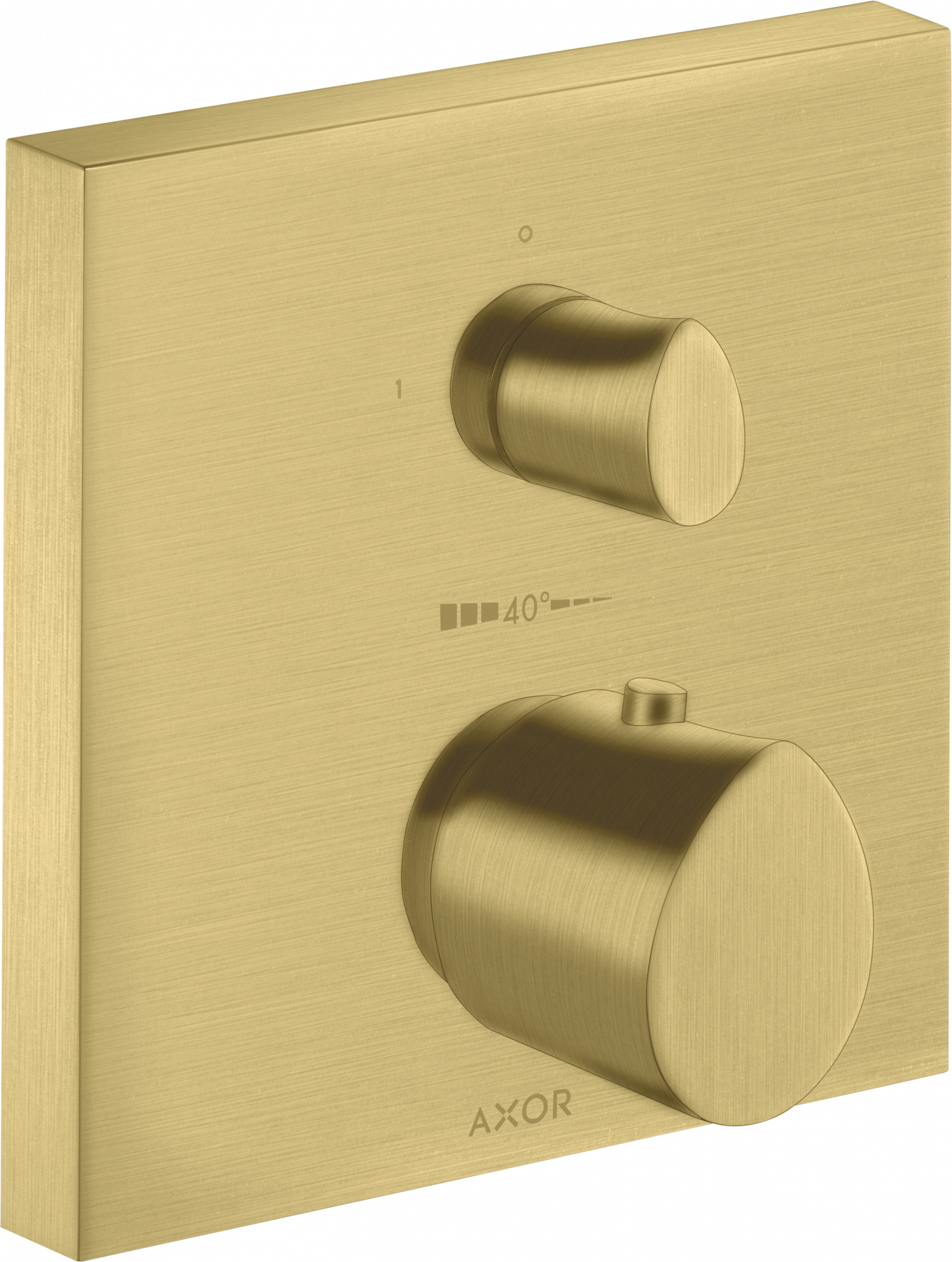 12715950 Термостат скрытого монтажа с запорным вентилем AXOR STARCK ORGANIC