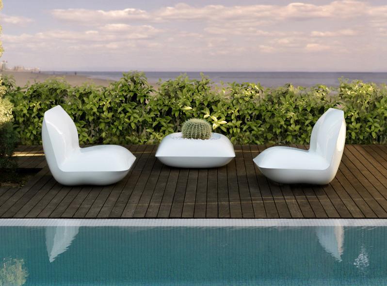 VONDOM Пуф садовый полиэтиленовый Pillow sun-id-1488846 - Вид №2