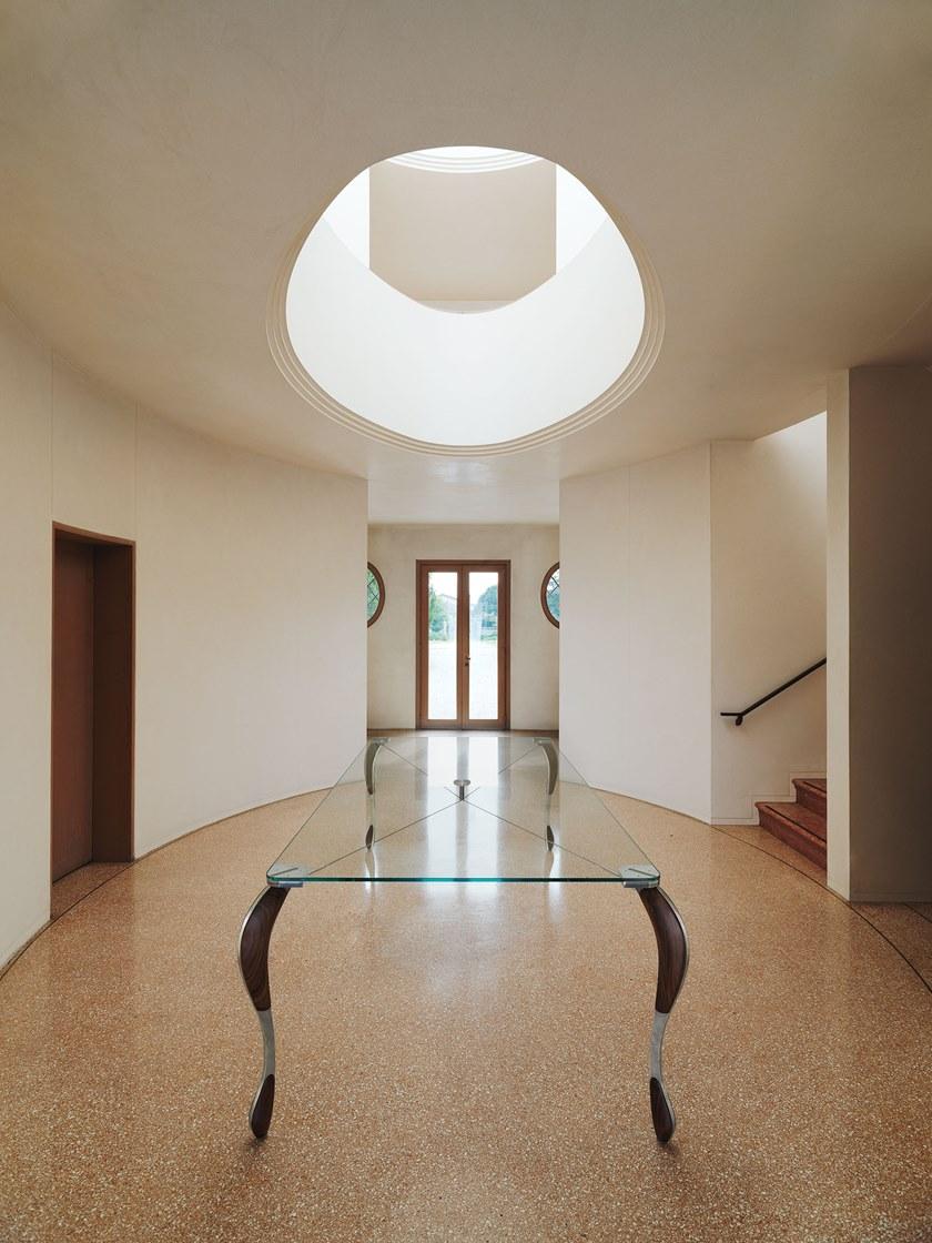 Casamania & Horm Прямоугольный стол из нержавеющей стали и стекла sun-id-1412436 - Вид №3