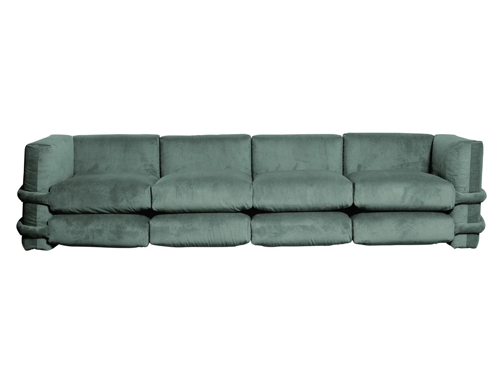 Модульный бархатный диван BD Barcelona PILLOW CORDUROY ARCH-00069469 - Вид №35