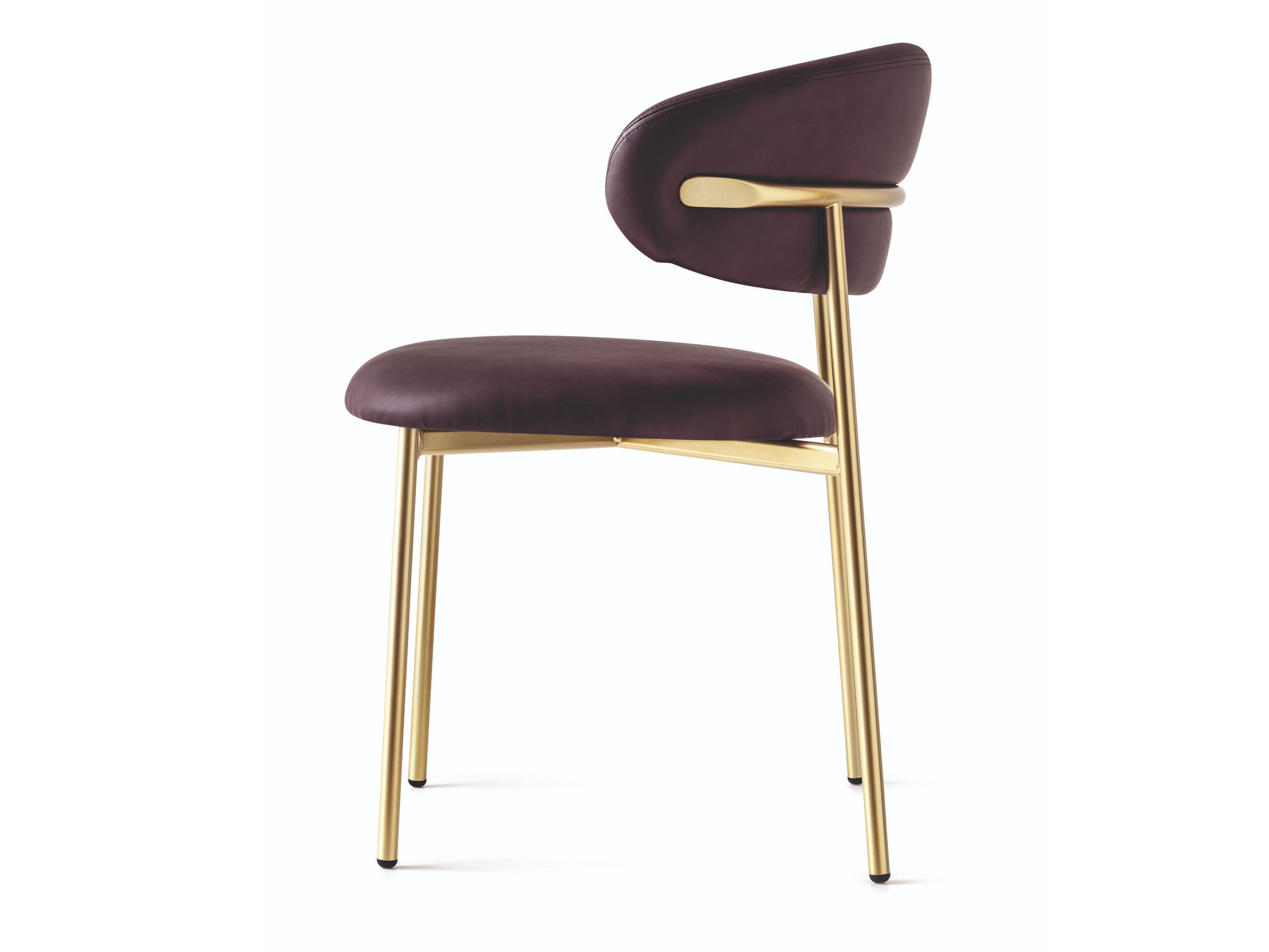 Высокий кожаный стул с подставкой для ног Calligaris Олеандр ARCH-00082669 - Вид №1