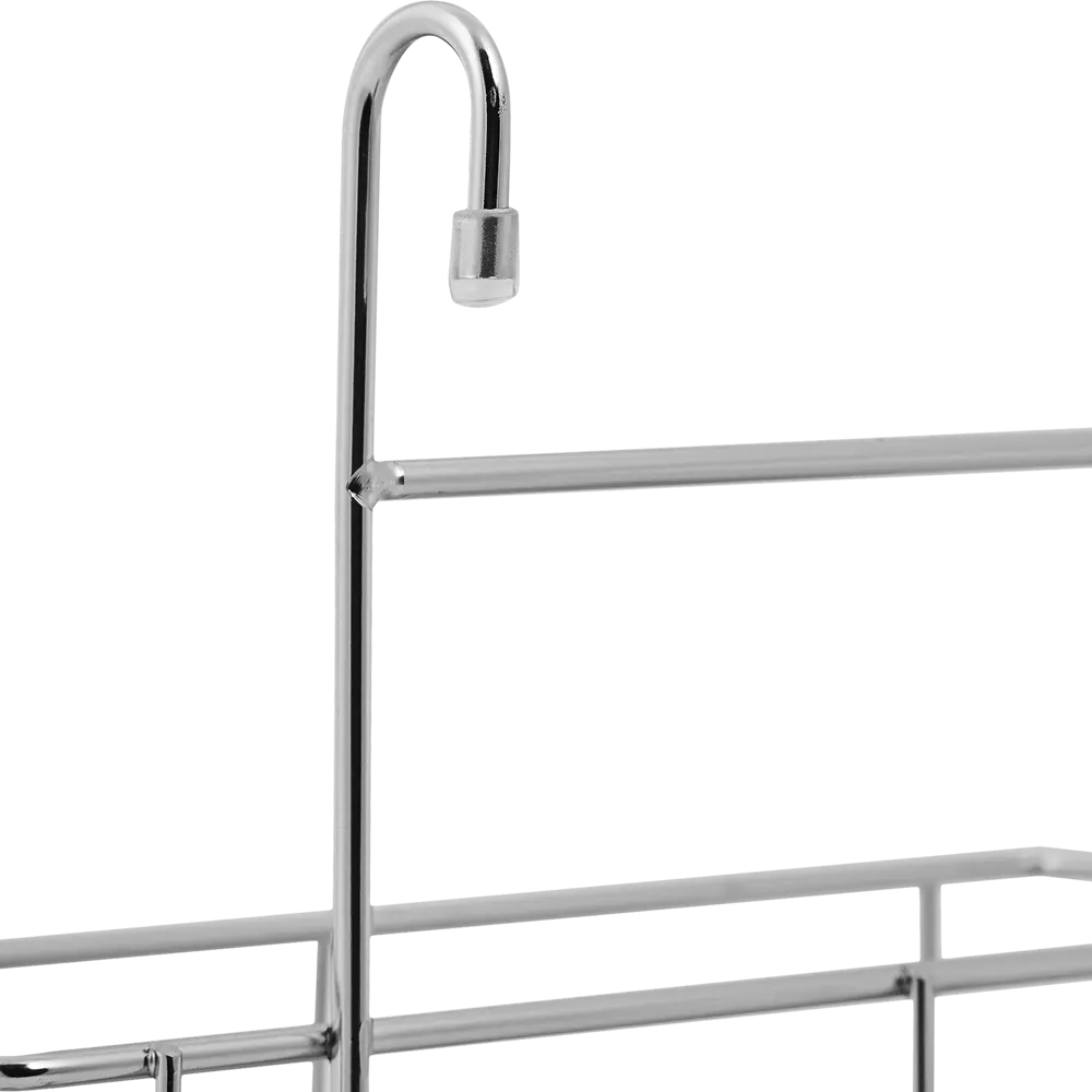 Полка для рейлинга Аквадекор Stick 25.2x16.7x18 см сталь цвет серый STLM-2113886 - Вид №1