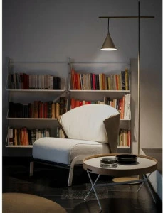 Firmamento Milano Светодиодный торшер для чтения из алюминия Cono Cg-050fxs-xx-