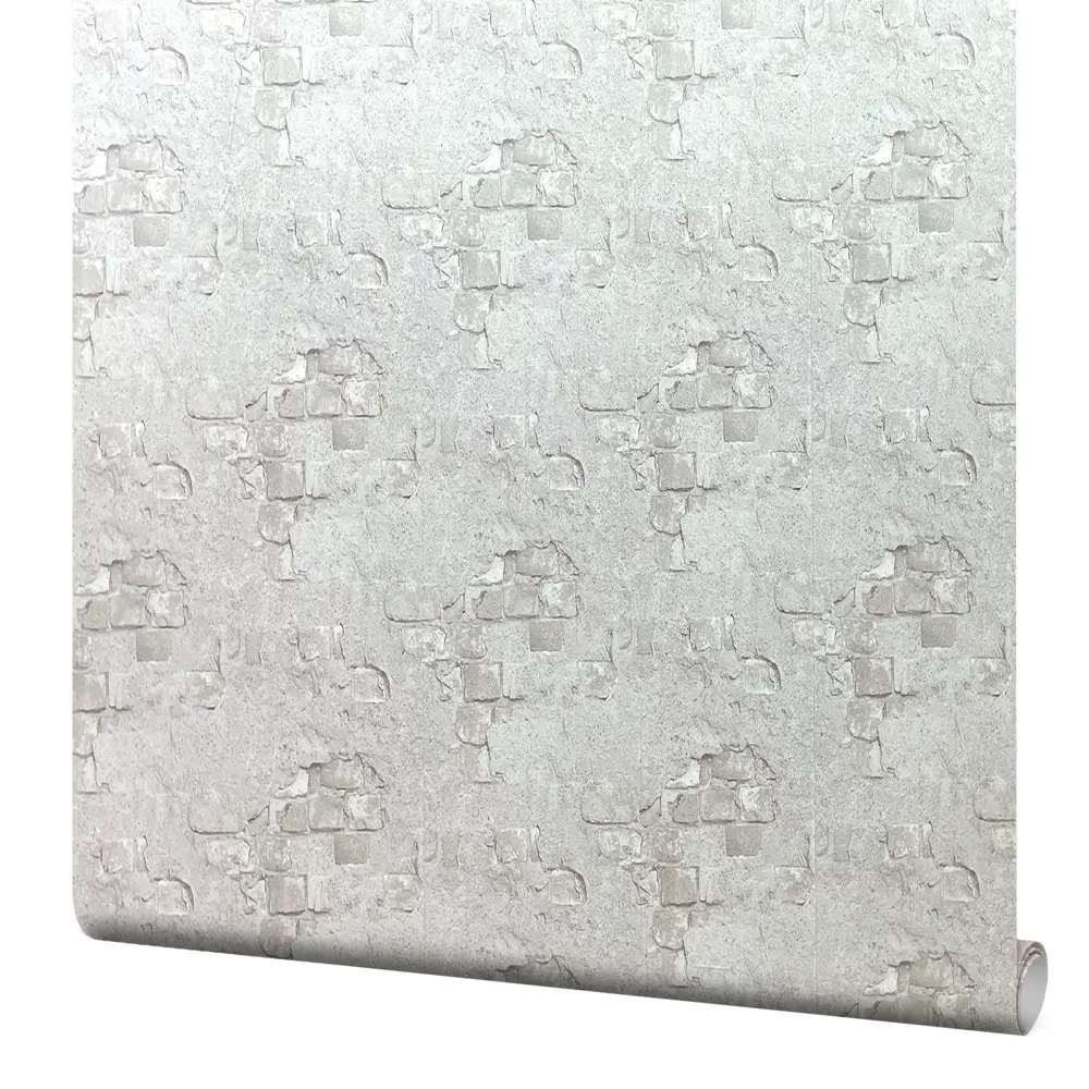 Обои флизелиновые Loft Silv светло-серые 1.06x10 м 168457 SOLO Loft&Silver STLM-2172613