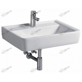 222267000 Подвесная раковина настенная прямоугольная Keramag 