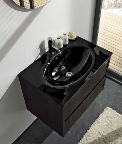 QUBE6 Комплект мебели cm 74 Berloni Bagno 43242 - Вид №4