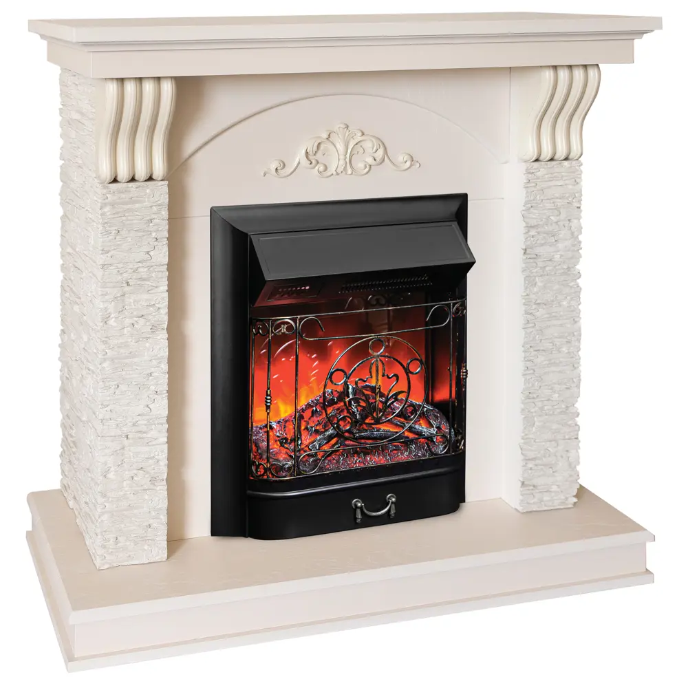 Обрамление Corfino под очаг Eugene белый дуб REALFLAME STLM-2065840 - Вид №4