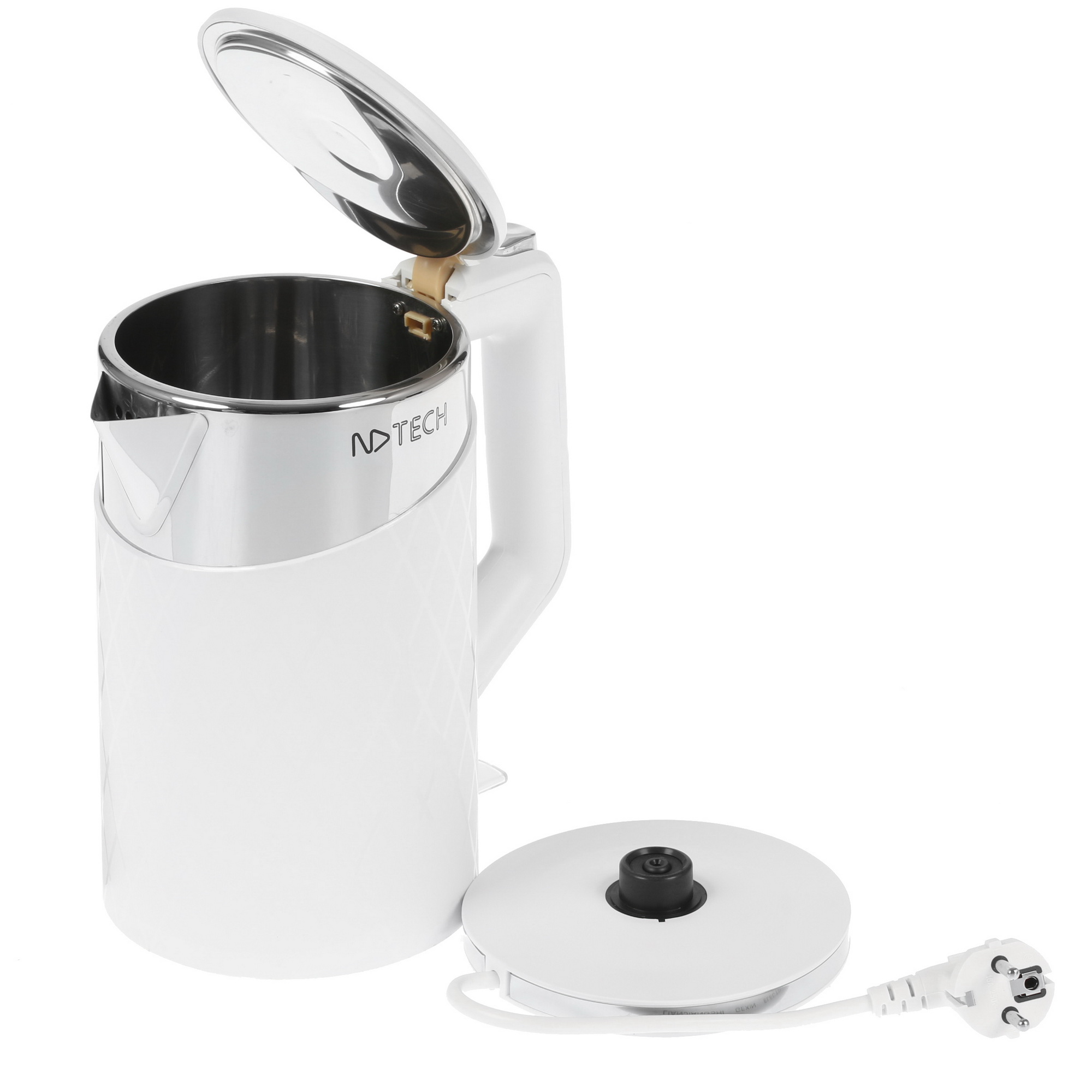 8190950 Электрочайник NDTech EK6017 белый STDN-0067165 - Вид №3