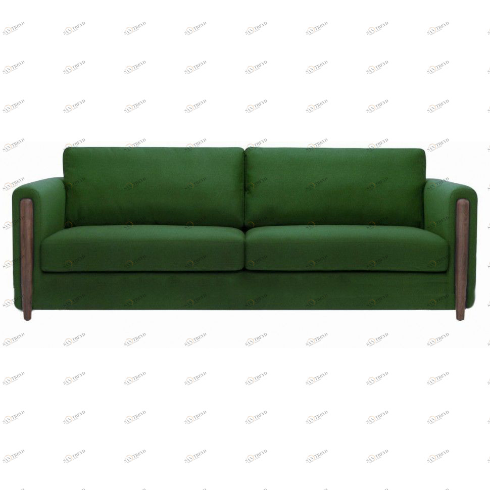 Диван Brownie Lou Reed прямой зеленый ICON DESIGNE ДИЗАЙНЕРСКИЕ, BROWNIE 178051 Зеленый 