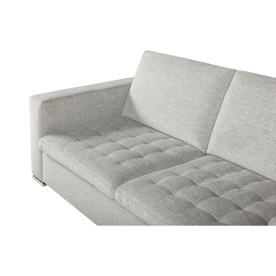 Диван Vario Quilted, трехместный, светло-серый Sits S1686 - Вид №7