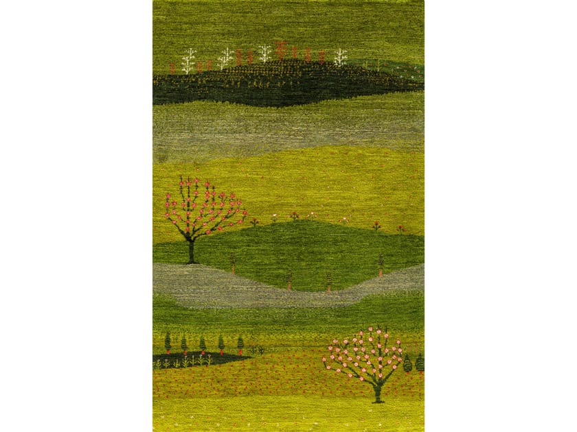 Прямоугольный шерстяной ковер Zollanvari Gabbehs Landscapes ARCH-00038133