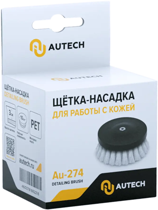 91340556 Кордщетка диск для дрели Autech Au-274 пластиковая 100 мм STLM-0838193