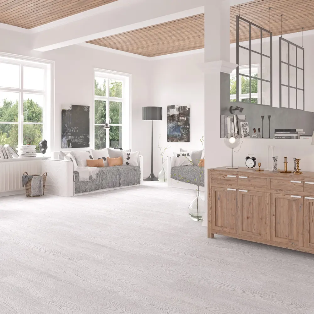 Santreyd Ламинат «Дуб Кайрос» серый с фаской 32 класс 85636863 STLM-0892761