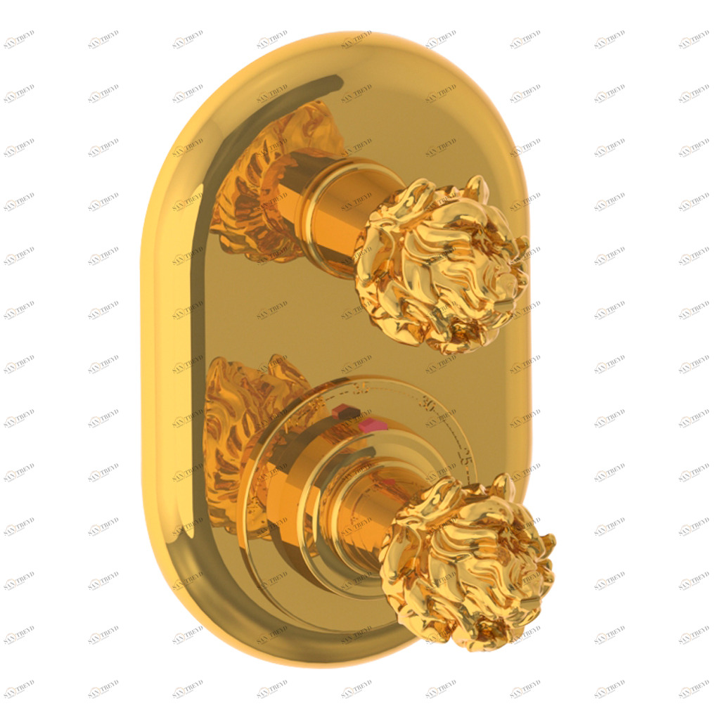 C65-2R21 C65-2R21 Комплект овальных накладок ODIOT Cristal & Bronze ODIOT