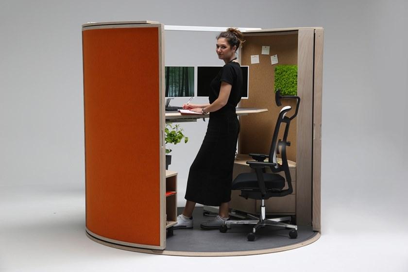 Dizzconcept Рабочее место / офисный остров Officeshell sun-id-1434618 - Вид №1