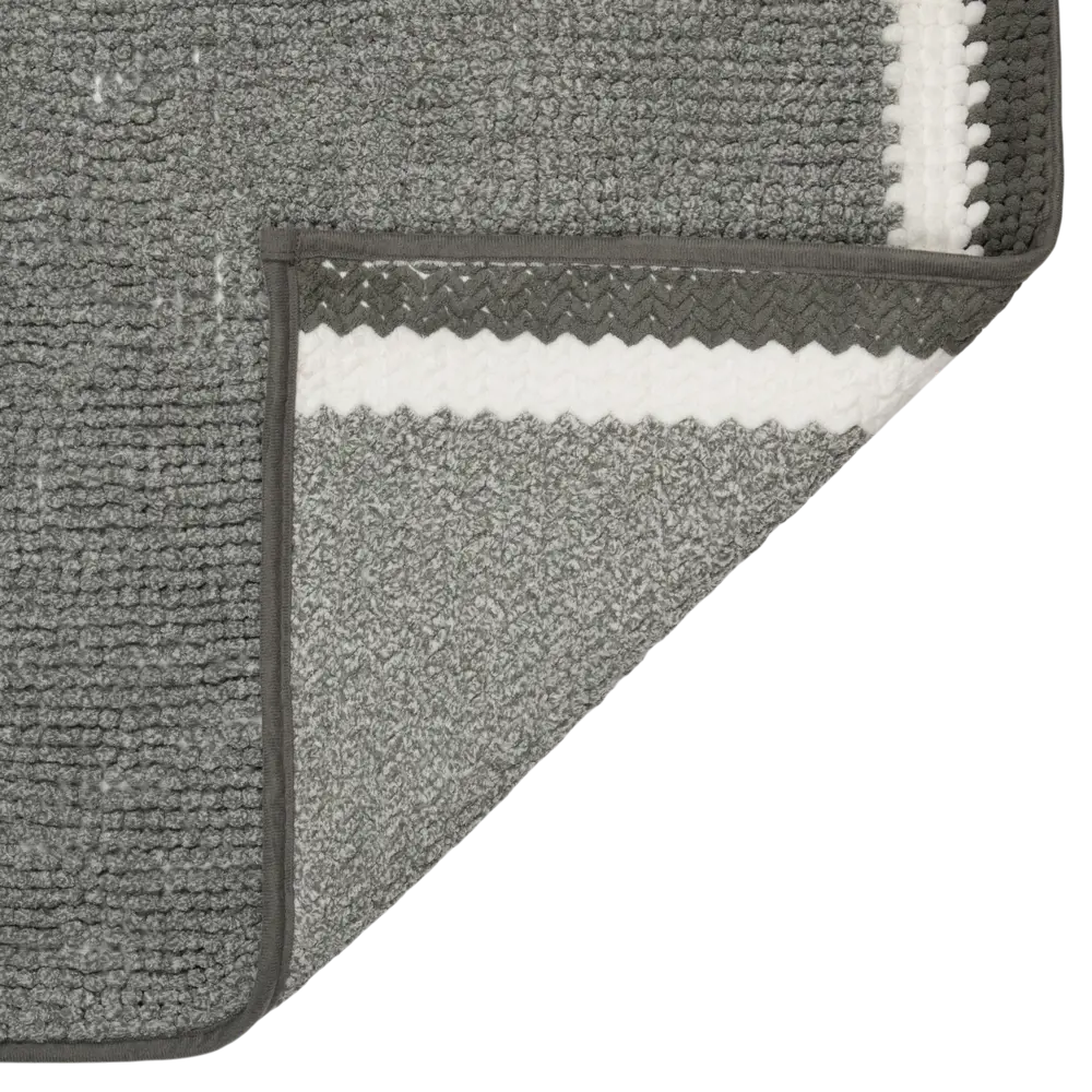 Коврик для ванной VIDAGE Савойя — серый уют и безопасность 89380428 STLM-1565515 - Вид №3