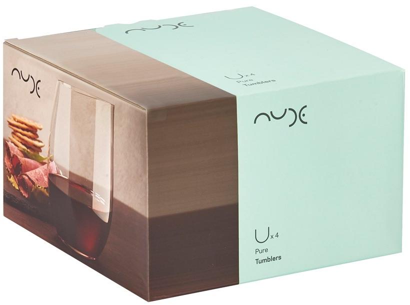 NUDE Набор из четырех хрустальных бокалов для бордо Pure sun-id-1426603 - Вид №4