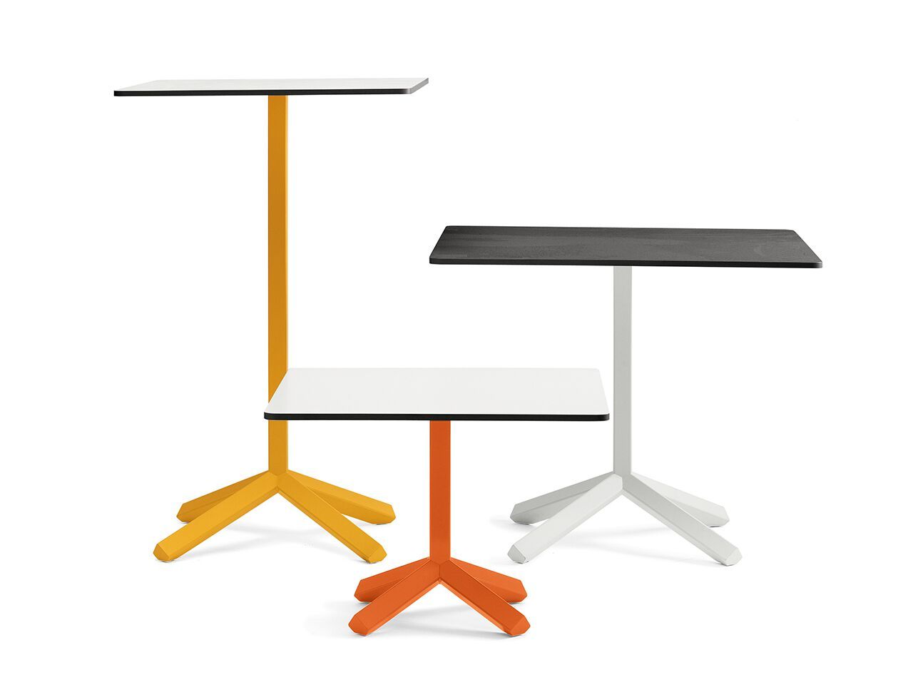 Квадратный стол со спицами FREZZA фламинго ARCH-00001900 - Вид №1