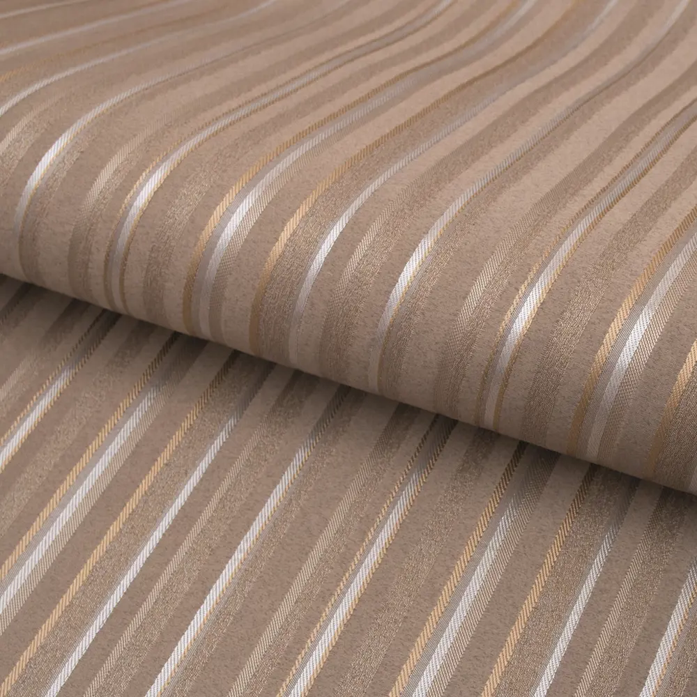 Ткань п/м Flora «Flowers stripe» 140 см цвет золотой AMETIST STLM-2208681