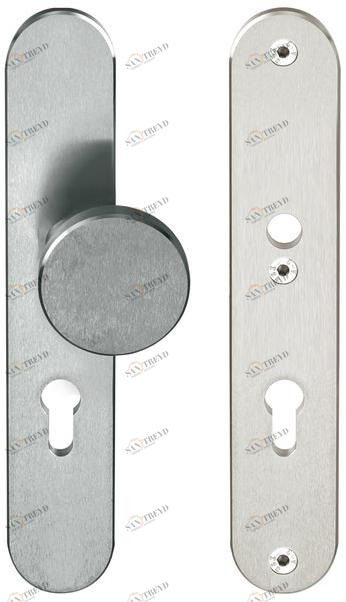 Formani Ручка двери из никеля на пластине Timeless R60-50
