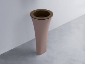 AMLA45-CA+AMPILT-CA+AMCOLT-CP Раковина Amedeo Tondo отдельностоящая cielo Enjoy + Amedeo