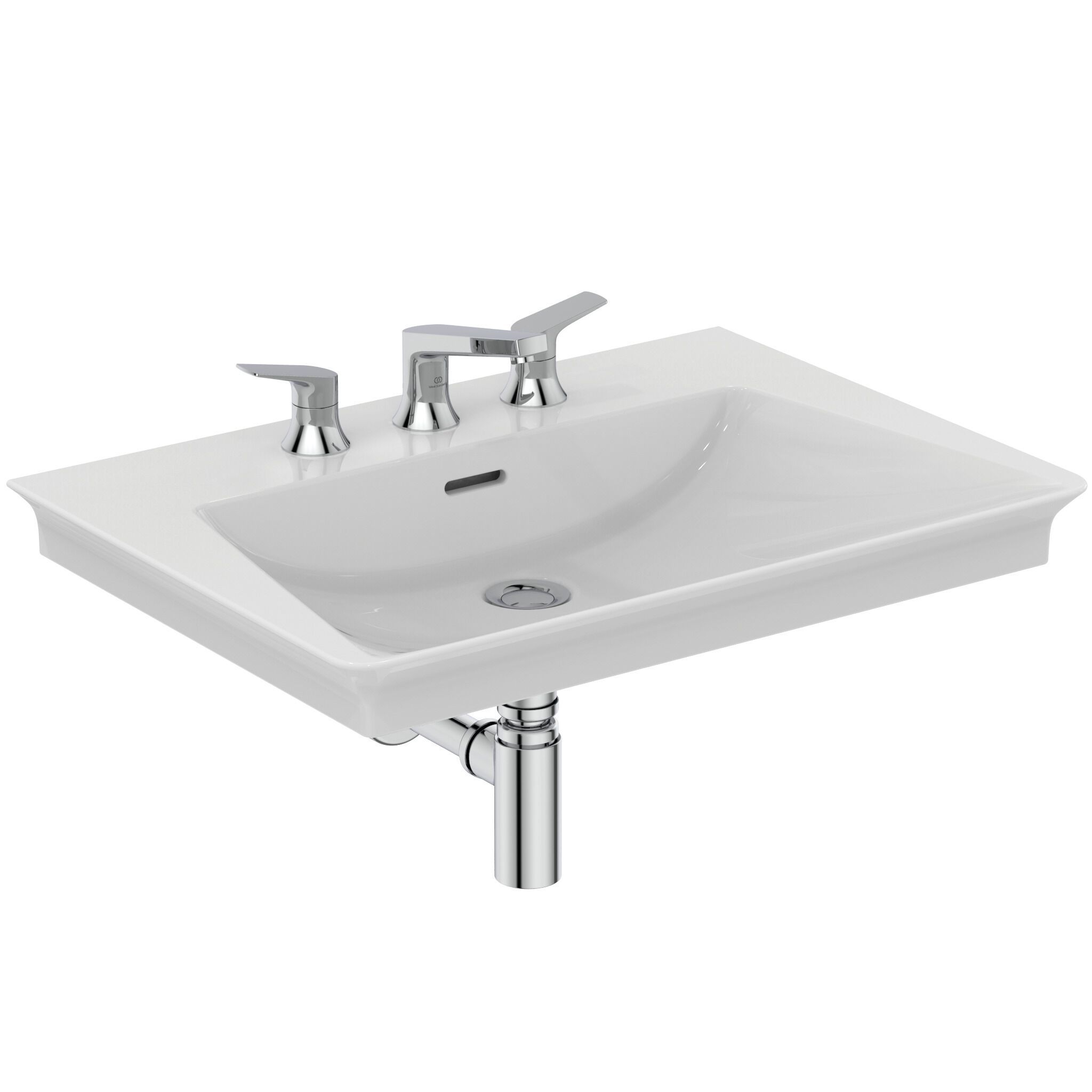 Одинарная керамическая раковина с переливом Ideal Standard La Dolce Vita ARCH-00134010 - Вид №2