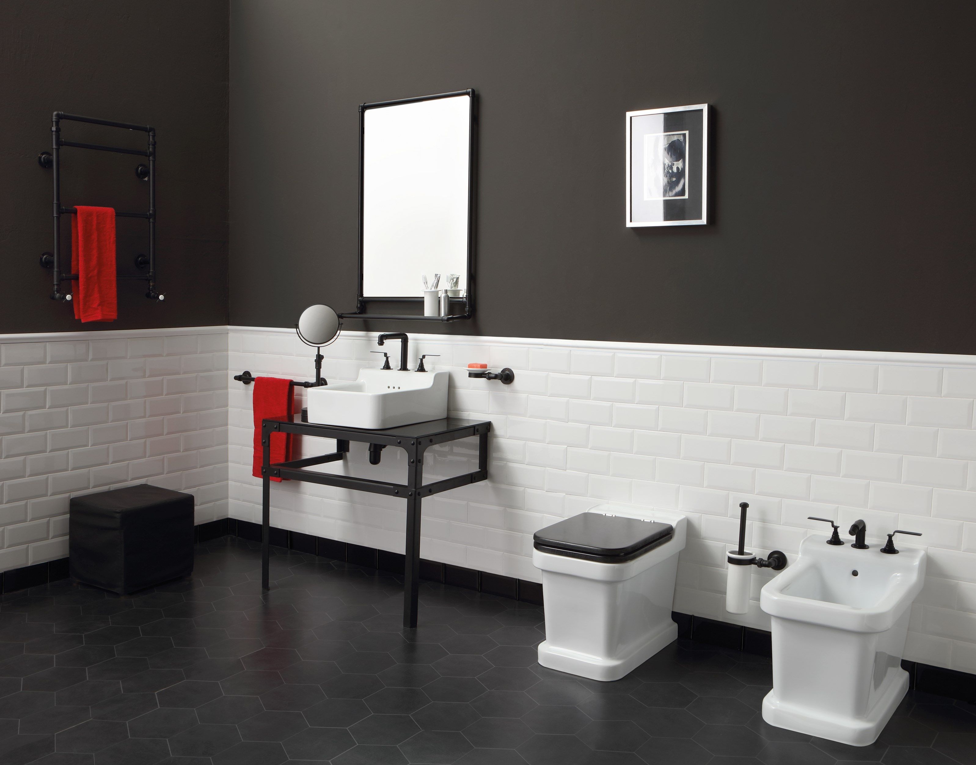 Напольное керамическое биде с переливом BLEU PROVENCE Industrialis ARCH-00146484 - Вид №3