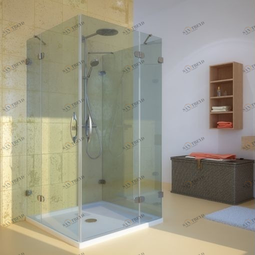 Душевая кабина 80x80 GK-005 стекло прозрачное GUTEWETTER LUX SQUARE 80X80GK005