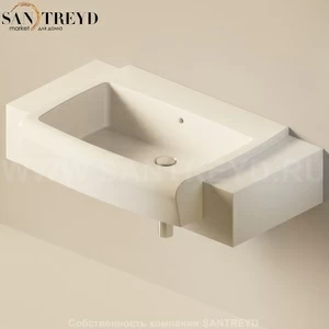 Flaminia UNA Консоль для раковины от 100 до 200 см белая UNA75M1.9016