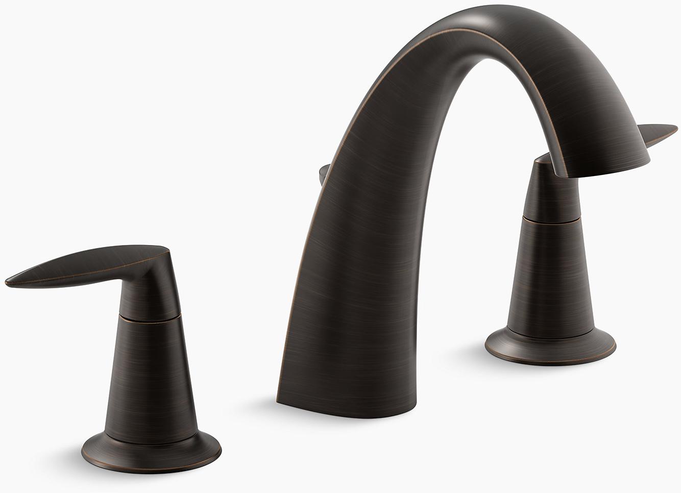 K-T45117-4-2BZ Смеситель KOHLER Натертая маслом бронза 