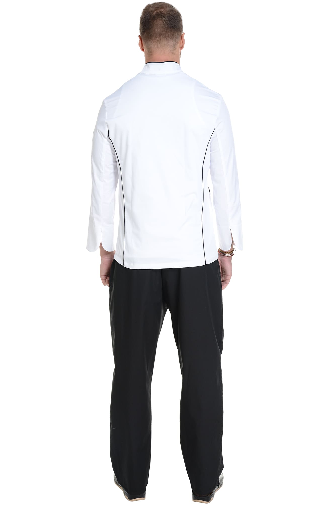 62619 Китель поварской white RICON  Одежда для поваров  размер 58 (XXXXL)  - Вид №8