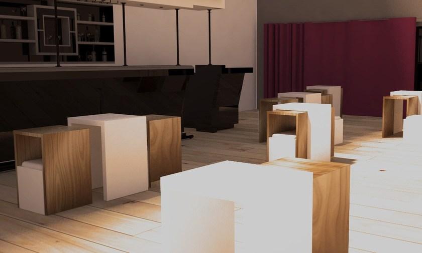 Zuri Design Низкий модульный журнальный столик для гостиной  01200  - Вид №2