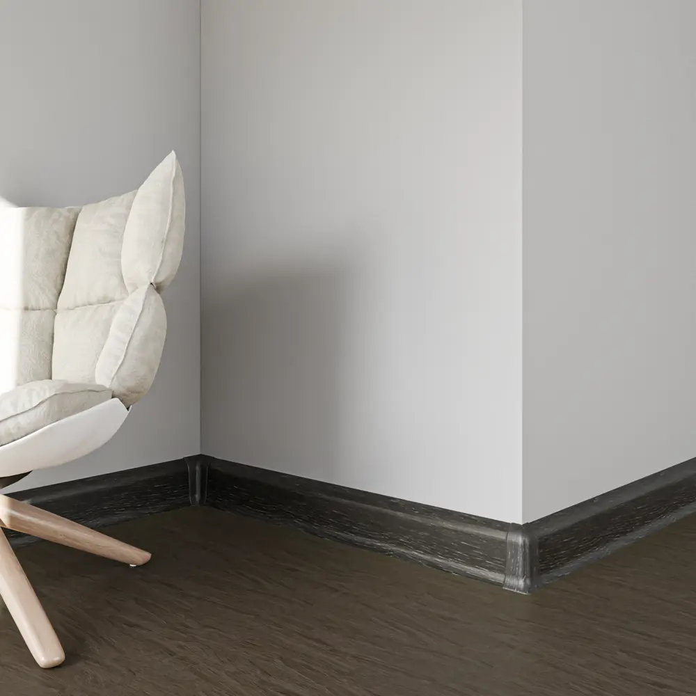 ARTENS Плинтус напольный с кабель-каналом Дуб Сантана 7 см 83410255 STLM-1571810 - Вид №4