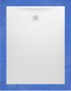 H2169540000001 Душевой поддон, материал Marbond, ультратонкий, прямоугольный, слив по короткой стороне LAUFEN PRO