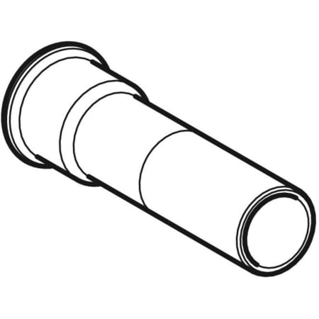34355 Переходник Geberit Mapress из нержавеющей стали, на резьбовое штуцерное соединение с врезным кольцом (газ) Geberit  - Вид №1