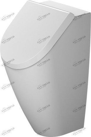 2812300007 Настенный писсуар, уринал с мушкой Duravit ME BY STARCK