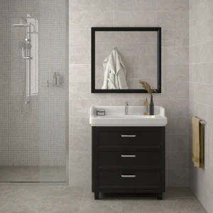 Плитка настенная Kerama Marazzi Феррара 20x50 см 1.2 м² цвет серый глянцевый 84407405 STLM-2164756