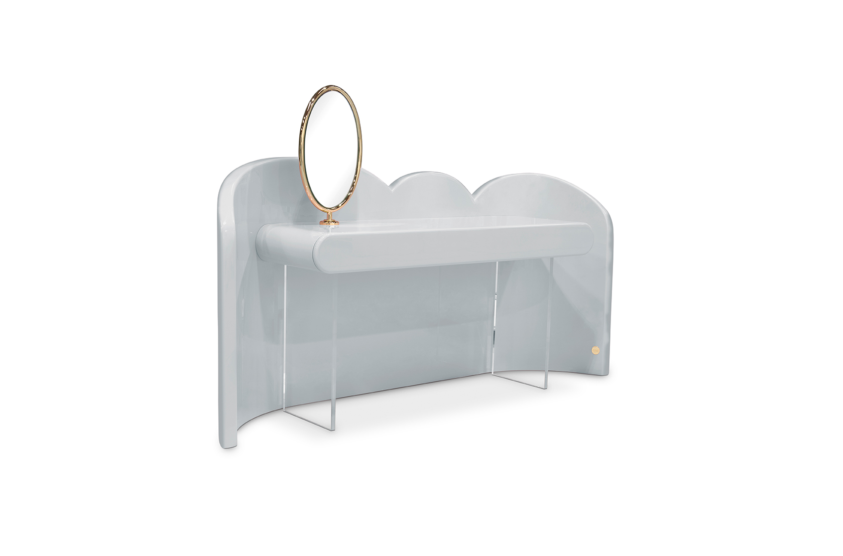 CIST363 Детский туалетный столик Консоль тщеславия Cloud Circu  - Вид №1