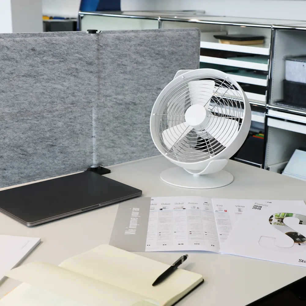 Вентилятор настольный Stadler form Tim White, Ø25 см, 9.3 Вт STLM-2077147 - Вид №1
